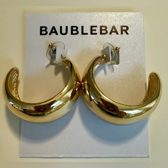 NWT! Baublebar Emma Hoop Earrings​​ - Picture 3 of 4